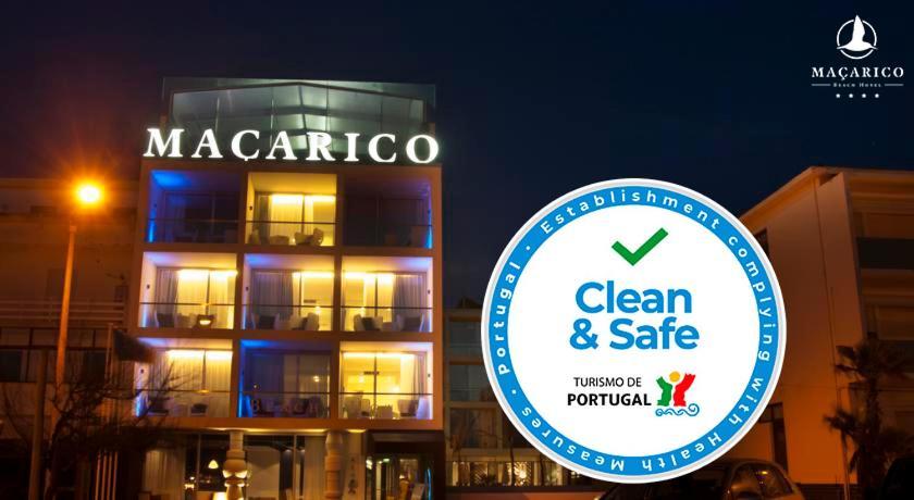 Macarico Beach Hotel Praia de Mira Bagian luar foto